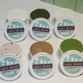 カップジェラート和風6種詰め合わせ